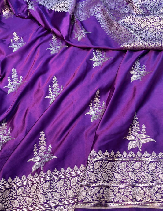 Banarasi Handloom Mashru Saree code-006