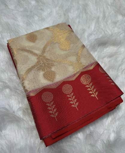 Banarasi Semi-Kota Check Silk Saree code-001