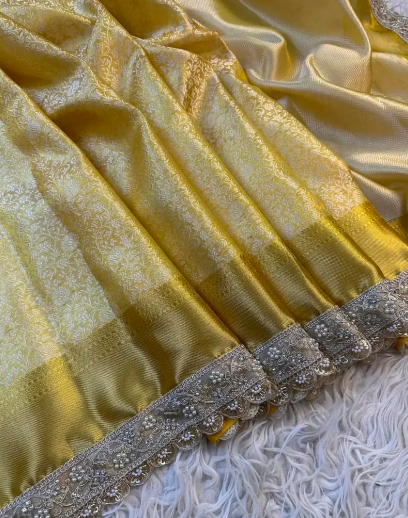 Semi-Banarasi Handloom Kanchipuram Silk Saree code-002