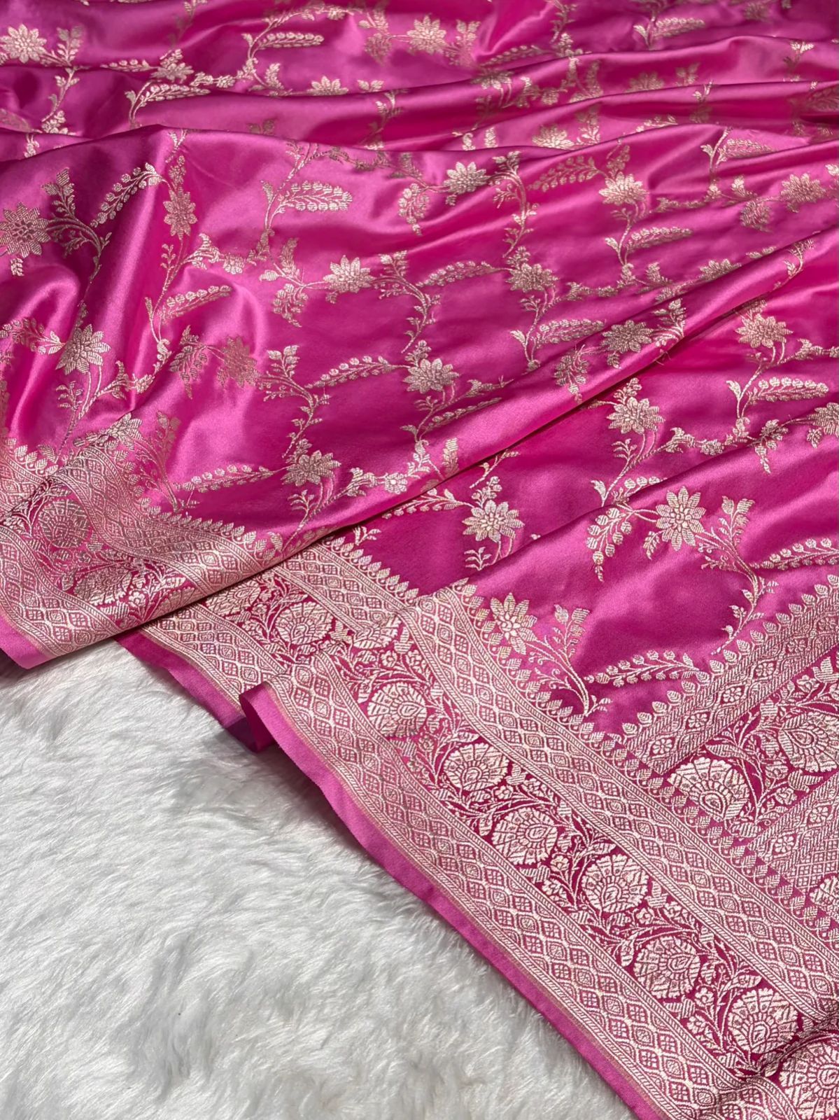 Banarasi Handloom Mashru Saree code-007