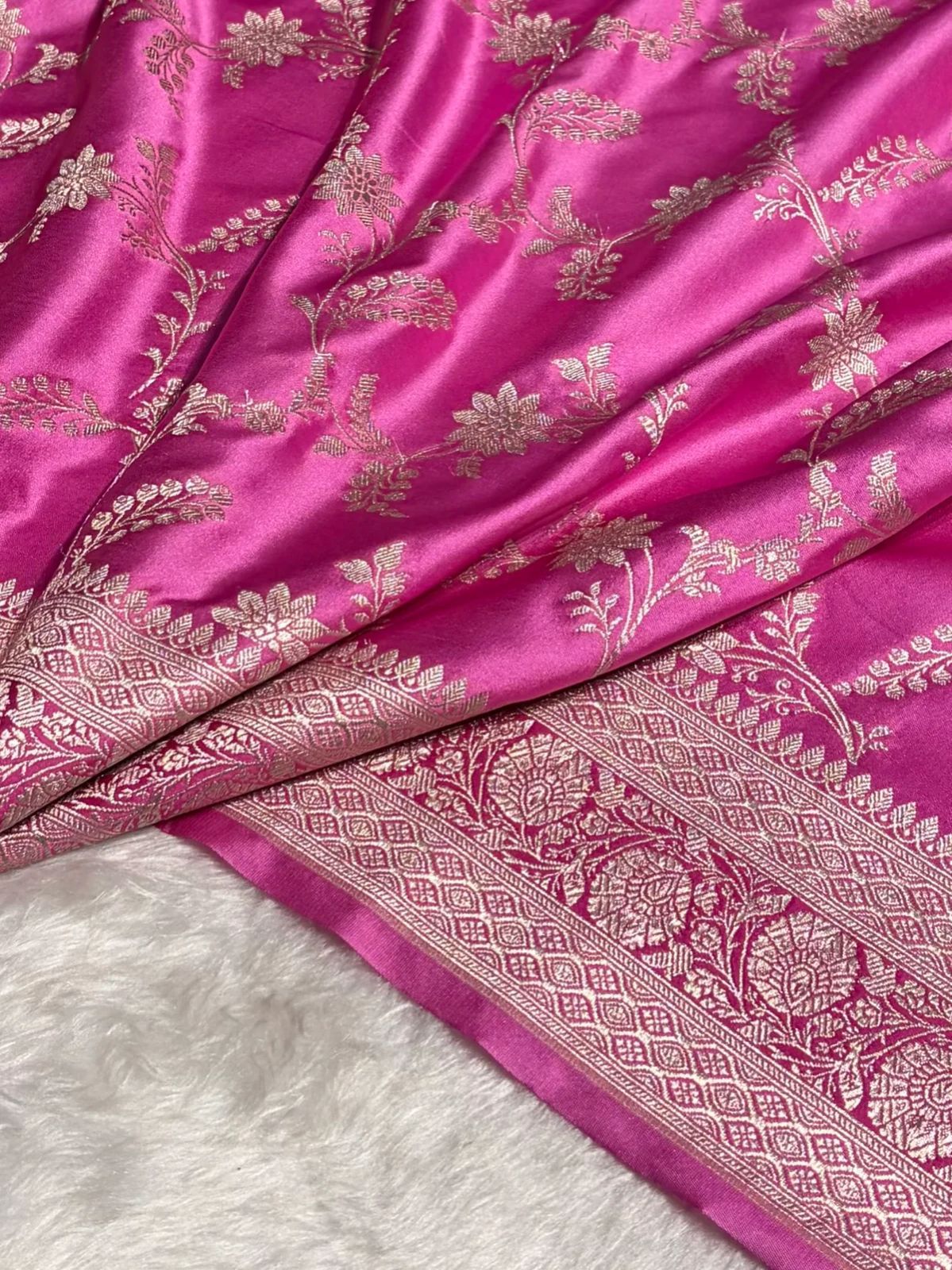 Banarasi Handloom Mashru Saree code-007