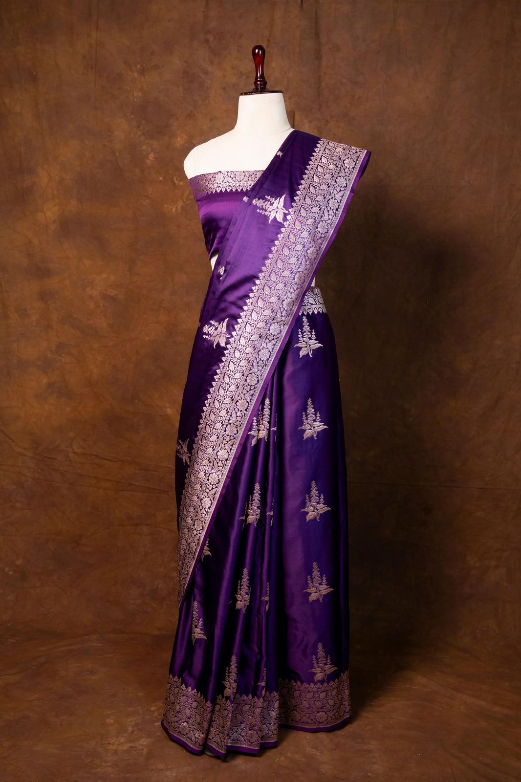Banarasi Handloom Mashru Saree code-006