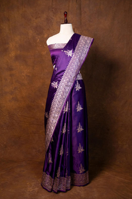 Banarasi Handloom Mashru Saree code-006