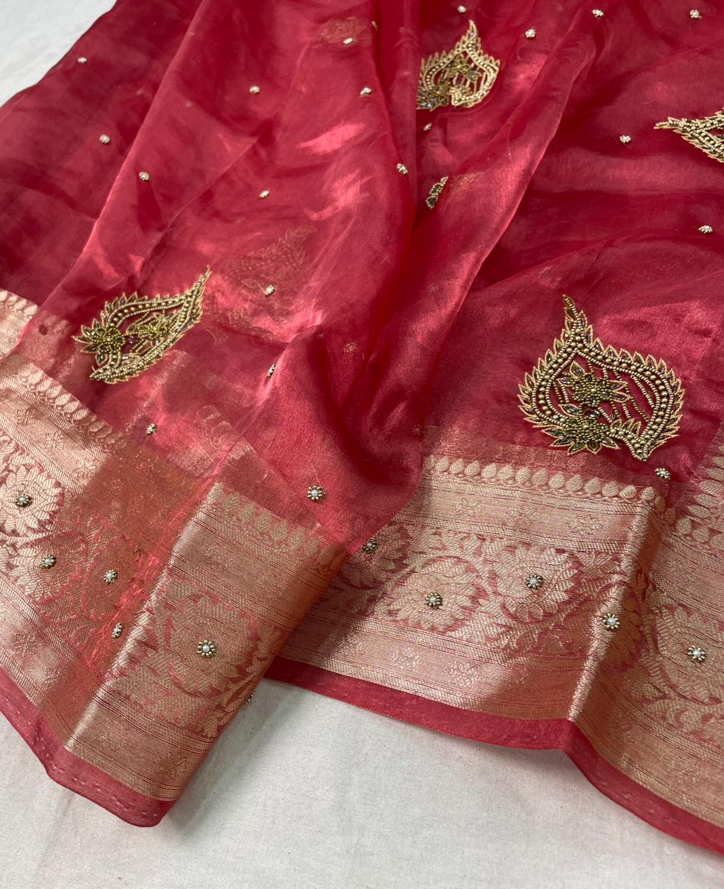 Banarasi Pure tissue Silk Sarees code-001