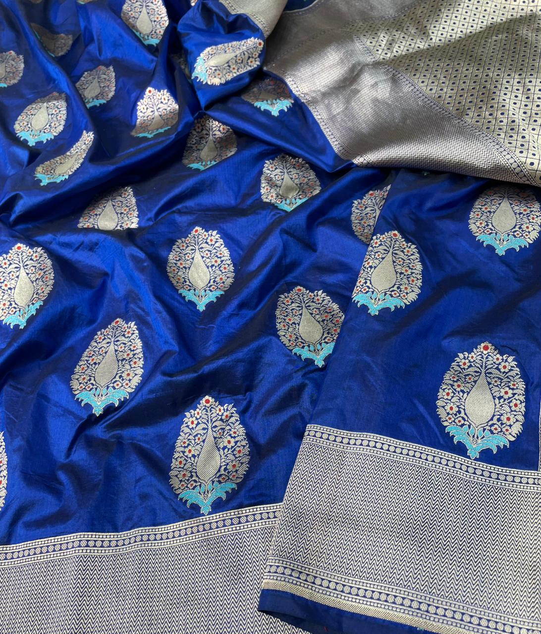 Banarasi Pure Katan Silk Banarasi code-001