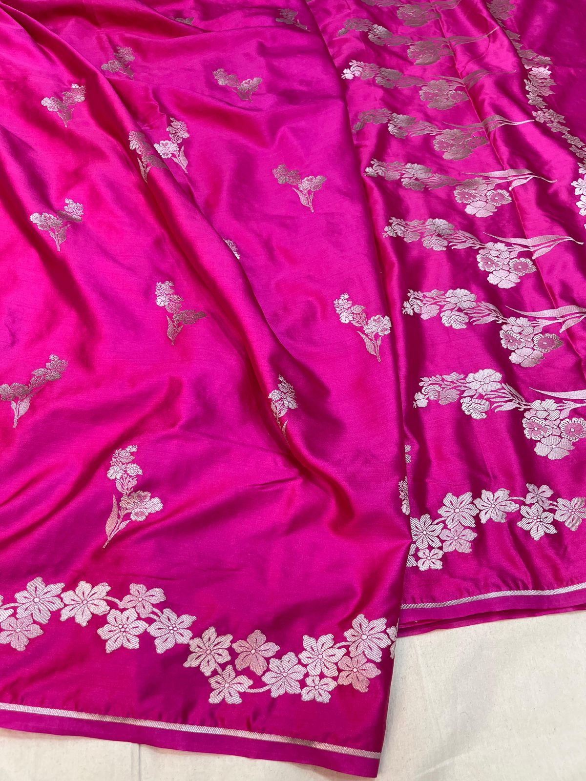 Banarasi Handloom Mashru Saree code-002