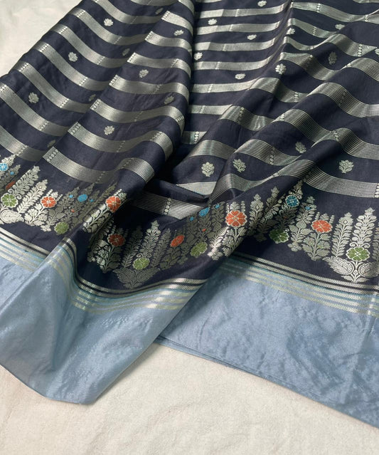 Banarasi Raw mango Semi Silk Saree code-017