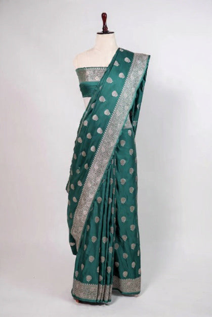 Banarasi Handloom Mashru Saree code-015